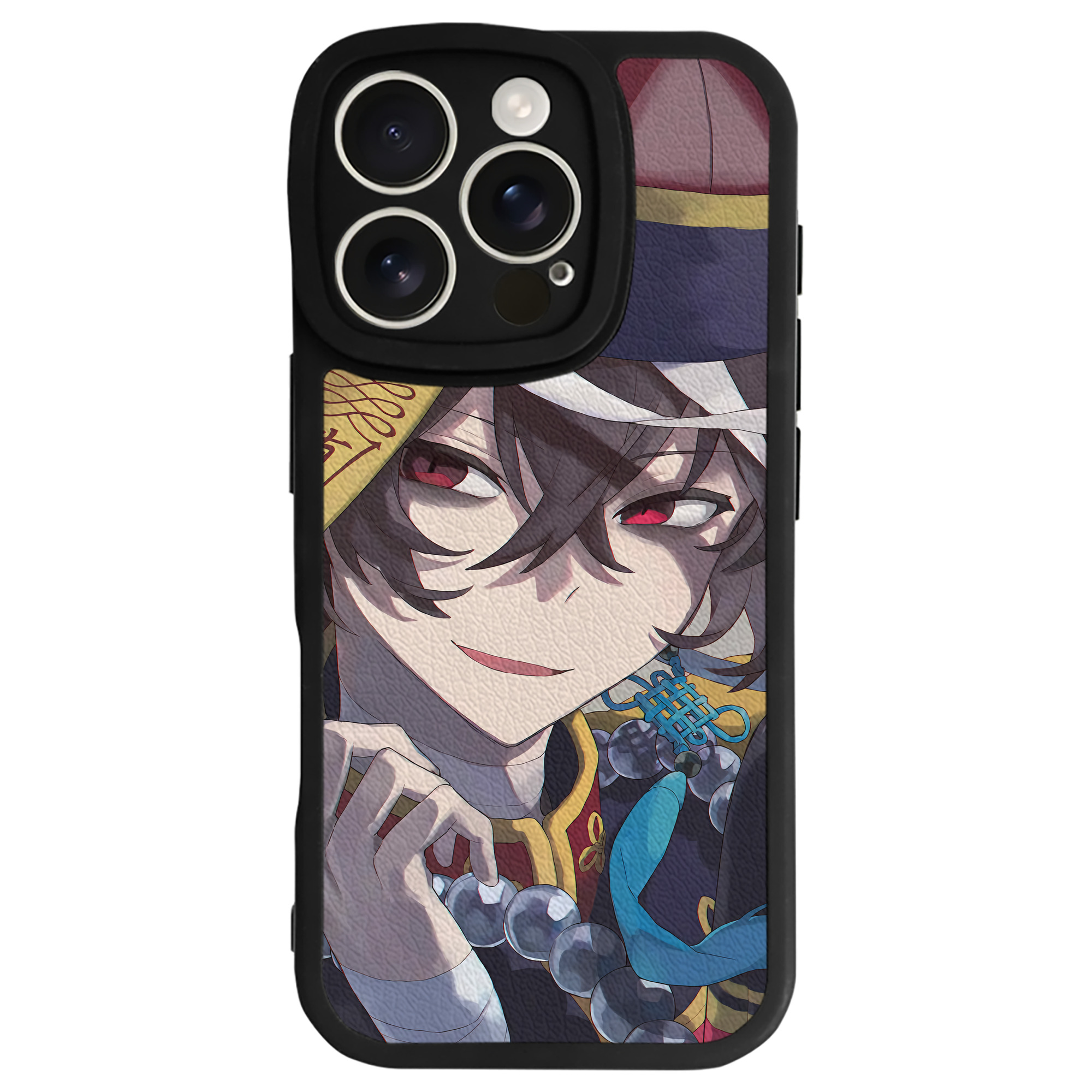 （画像用） 文豪ストレイドッグス Bungo Stray Dogs 【iPhone 16シリーズ対応】シリコンスマホケース（レザー調） 材質：シリコン